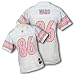 Pittsburgh Steelers HINES WARD #86 Girls NFL Fashion Jersey, White with Pink Letters