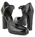 Via Spiga Rinse Black high-heels