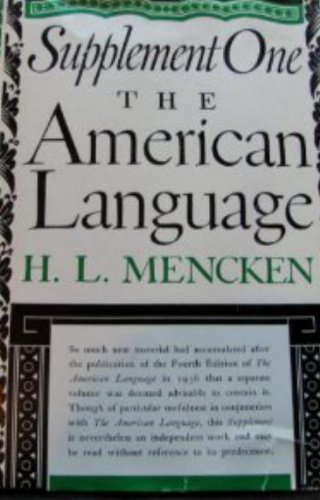 American Language Supplement 1