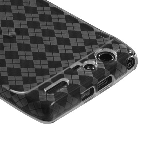 Clear Translucent Flexible TPU Case for Motorola Droid Razr Maxx XT912M Accessory + 4.5 INCHES Screen/Lens Cleaning Cloth (Wireless Phone Accessory)