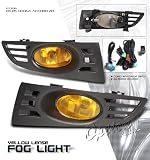Yellow OEM SPEC. Fog Light - Honda Accord 2-Door 2003-2005 (With Wiring Kit)