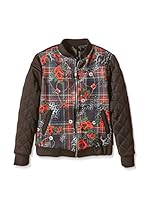 Byblos boys&girls Chaqueta Guateada (Negro / Rojo)
