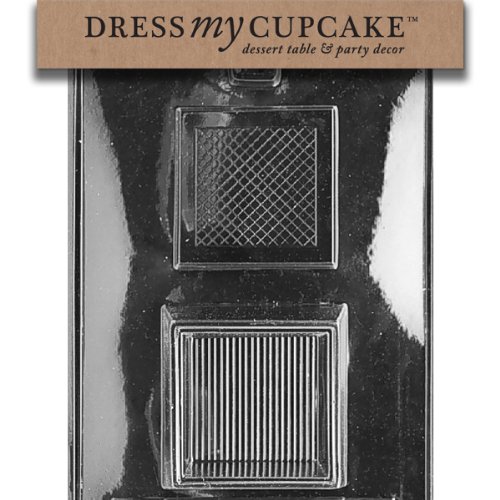 Dress My Cupcake DMCD068SET Chocolate Candy Mold, Pour Box, Set of 6