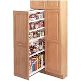 Heavy Duty Pantry Slides Length: 20'' , Minimum Cabinet Depth: 22''