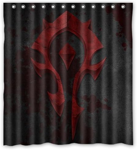 Baodan Zhang Personalized Custom World of Warcraft Waterproof Polyester Fabric Soft Shower Curtain 66"(w) x 72"(h)