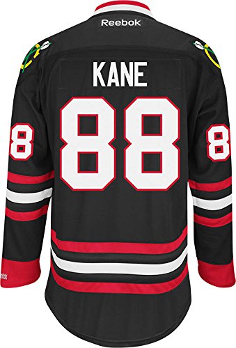 Chicago Blackhawks NHL Patrick Kane #88 Black Premier Jersey Stitched Reebok