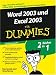 Book Word 2003 Und Excel 2003 Fur Dummies