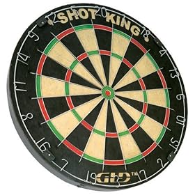 Click here to buy Fat Cat Shot King Steel Tip Dartboard.