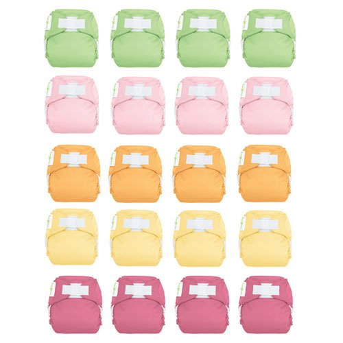 bumGenius 3.0 One-Size Cloth Diapers - 20 Pack (Girl)
