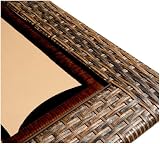 Strathwood All-Weather Cashmere Wicker Rectangular Coffee Table