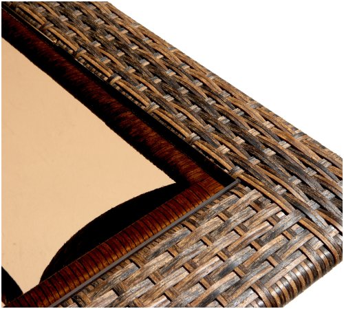 Strathwood All-Weather Cashmere Wicker Rectangular Coffee Table