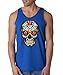 Sugar Skull Roses Men's Tank Top Day of Dead Tank Tops #16553