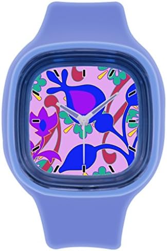 Kosmore Sports Bright Colors Ladies Sport Watches Mens Wrist Watches Blue