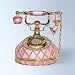 Pink Telephone Box set with Swarovski Crystals Vintage Style Antique Phone Je...