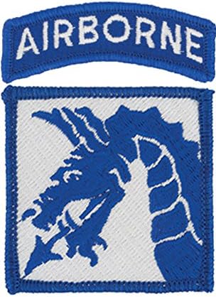18th Airborne Corps Dress Patch with Airborne Tab