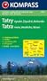 Hohe Tatra/Vysoke Tatry: 1 : 50 000: Wandern / Rad / Skitourenkarte. CZ/D. GPS-genau