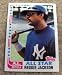 1982 Topps Reggie Jackson # 551 MLB Baseball Card