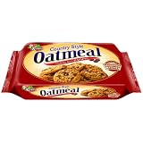 Keebler Country Style Oatmeal Cookies with Raisins, 16-Ounce Packages (Pack of 4)