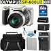 Olympus SP-800UZ 14MP Digital Camera with 30x Wide Angle Dual Image Stabilized Zoom and 3.0 inch LCD + 16GB Premium Accessory Kit