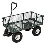 Tricam FR110-2 Farm & Ranch 400-Pound Capacity Steel Utility Cart, Green