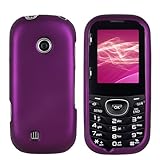 Grape Purple Rubberized Protector Case for LG Cosmos 2 VN251