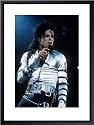 Michael Jackson (Gross) Poster (Gerahmte) - Celebrity Image