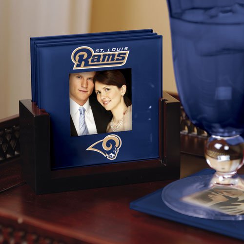 St. Louis Rams NFL Photo Coaster Set