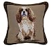 Blenheim Cavalier King Charles Spaniel Dog Needlepoint Pillow 10