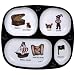 Divided TV Dinner Tray Baby Cie Pirates Colorful Melamine Baby Dinnerware