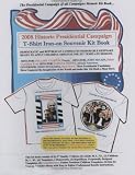 Review Imprints Publishin  / 2008 Historic Presidential Campaign T-Shirt Iron-on Souvenir Kit Book