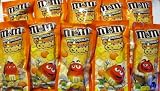 M&Ms Candy Corn White Chocolate Candies, 10 Bags @ 1.5 Oz Each