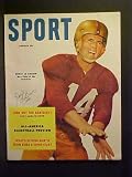 Eddie Le Baron Washington Redskins Autographed January 1954 Sport Magazine With Autographed Signing Note