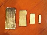 Star Trek, Deep Space Nine, Gold Pressed Metal Latinum Bar Piece
