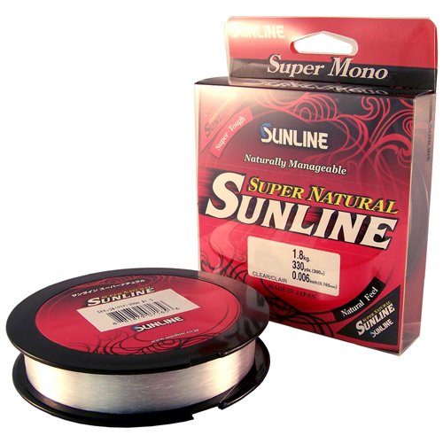 Sunline Super Natural Monofilament Line Pound Test: 12 lb.