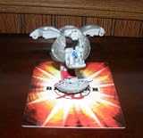BAKUGAN B3 BAKUSTEEL NEW LOOSE BATTLE DAMAGED LUMINOZ GREY SPINDLE 550G