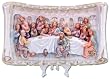 Decorative Plate - The Last Supper - 12 and 1/24in.x1 and 3/4in.x7 and 1/4in. - Stand - Imported