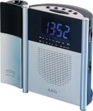 AEG MRC 4105 P Uhrenradio mit Projektion silber