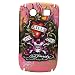 Ed Hardy Love Kills Slowly Snap-On Faceplate for BlackBerry 8900/Javelin - Pink