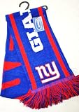 NFL New York Giants Knit NFL official Knit Stripe Jersey Scarf 2011 NEW