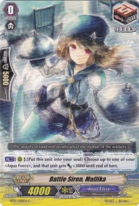 Cardfight!! Vanguard TCG - Battle Siren, Mallika (BT13/098EN) - Catastrophic Outbreak