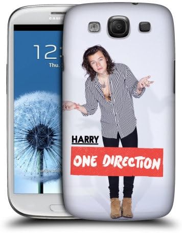 Official One Direction 1D Pose Harry Styles Photo Hard Back Case Cover for Samsung Galaxy S3 III I9300