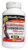 Mason Vitamins Glucosamine Sulfate & Chondroitin/Vitamin C/Manganese Maximum 1500/1200 Capsules Super Bonus Pack, 180-Count Bottle