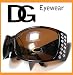 Sunglasses Rhinestones designer ladies DG Eyewear leopard brown lenses