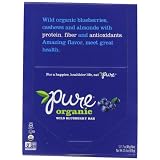 Pure Bar Organic Wild Blueberry, Raw Fruit & Nut Bar, 1.7-Ounce Bars (Pack of 12) ~ Pure Bar