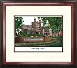 Marshall University Alumnus Alumnus 14x18 Mahogany Framed Collegiate Lithograph
