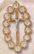 Wall Crucifix - Stations of the Cross - 10 and 1/2" Height - IMPORTED FROM ITALY