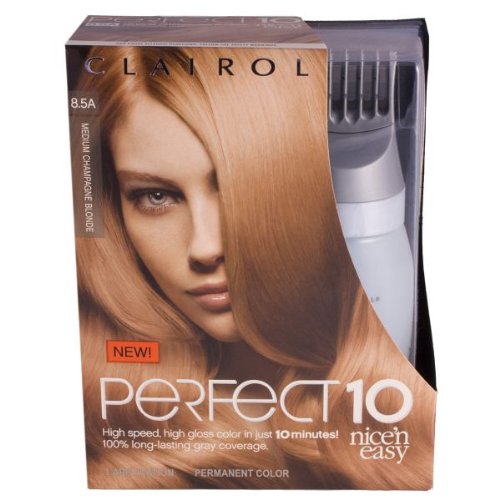 Clairol Nice \'n\' Easy Perfekt 10 Permanente Haarfarbe - 8.5a Champagne Blonde Preisvergleich