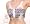 PumpEase Classic Collection hands-free pumping bra - Snowy Leopard - M