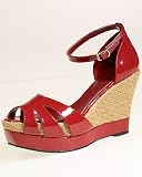 Ankle-strap wedge