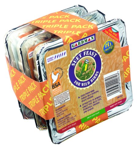 Gardman Suet Feast (Pack of 3)